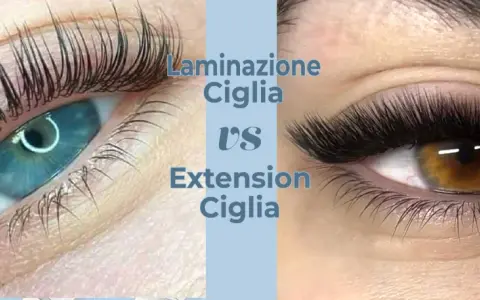 Occhi con ciglia laminate e ciglia extension. Scopri come allungare le ciglia in casa con questi trattamenti.