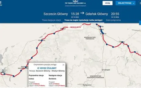 Jak sprawdzić gdzie jest pociąg intercity i uniknąć opóźnień