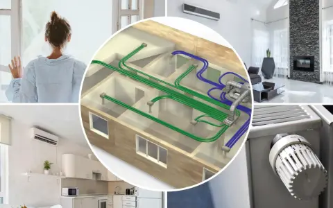 Nowoczesny dom z wentylacją mechaniczną z odzyskiem ciepła. Komfort i oszczędność energii dzięki innowacyjnemu systemowi.