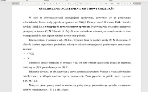 Wada w aucie na fakturę? Jak odstąpić od umowy i odzyskać pieniądze