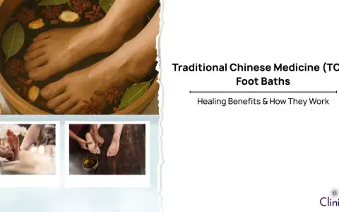 A relaxing foot detox bath with herbs and spices. Learn about TCM foot baths and their healing benefits.