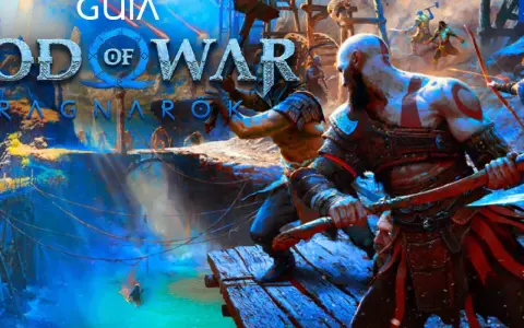 Kratos y Atreus luchan contra enemigos en los sumideros de God of War Ragnarök.