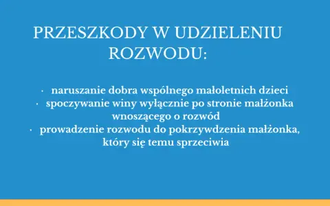 Czy sąd może nie dać rozwodu? Poznaj kluczowe przeszkody prawne