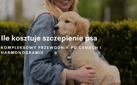 Ile kosztuje szczepienie szczeniaka? Pełny cennik i kalendarz 2024