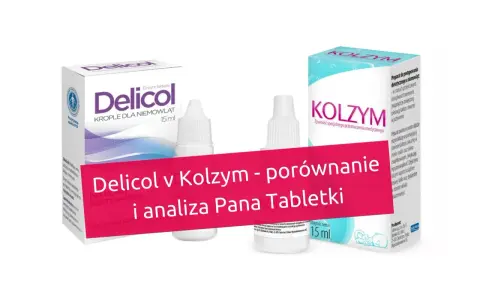 Delicol i Kolzym - porównanie. Pozytywne opinie o Delicol dla niemowląt.
