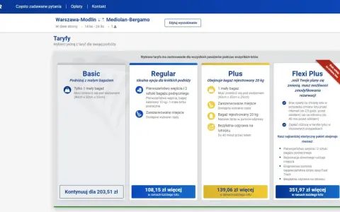 Zestresowana podróżna siedzi na walizce obok telefonu i biletu lotniczego, który pokazuje, jak wygląda bilet lotniczy.