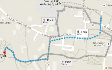 Autobus 304: Rozkład, Bilety, Trasa do Kopalni Soli