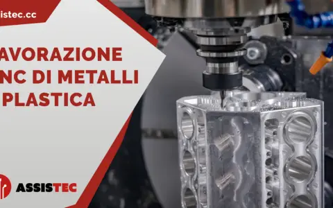Lavorazione metalli e plastica con macchine CNC. Il cnc significato è controllo numerico computerizzato, per precisione e automazione.