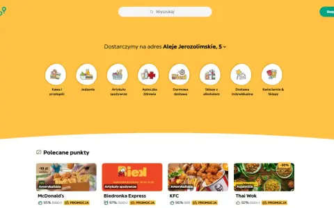 Glovo oferuje dostawę jedzenia i artykułów spożywczych. Sprawdź aktualne promocje i niską prowizję Glovo na dostawy.
