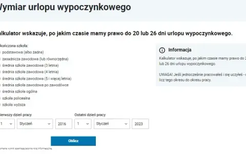 Urlop po studiach: 26 dni? Jak szybko osiągnąć ten wymiar?