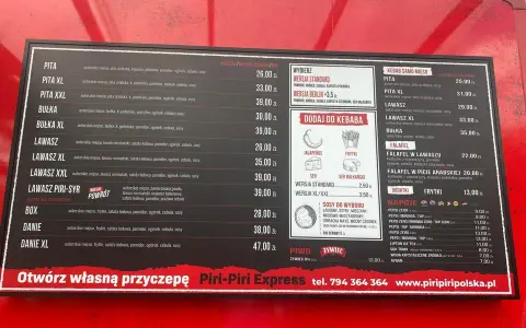 Piri Piri Kebab: Gdzie zjeść? Lokalizacje, menu, opinie i smak!
