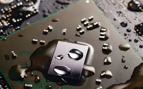 Woda na płytce drukowanej z elementami elektronicznymi. Czy to oznacza ipx8 co oznacza?