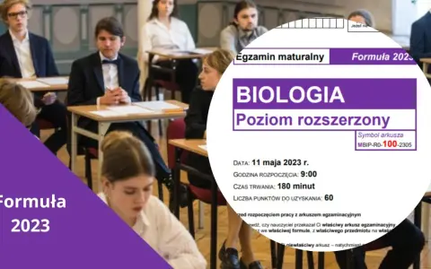 Kiedy biologia rozszerzona? Sprawdź daty i szczegóły egzaminu