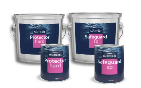 YACHTCARE Protector hard und Safeguard sp: Ihre antifouling alternative für saubere Schiffe.