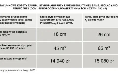 Styropian grafitowy czy biały? Wybierz idealne ocieplenie elewacji!