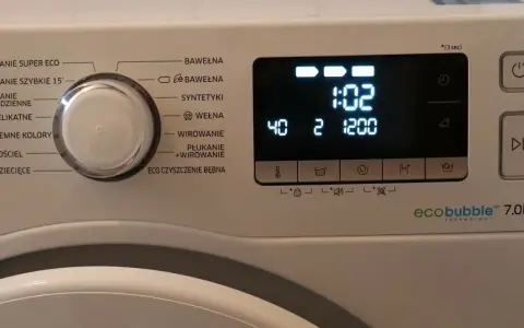 Eco Czyszczenie Bębna Samsung: Włącz i zgaś kontrolkę!
