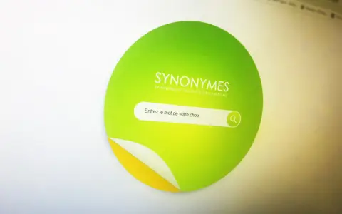 Le site Synonymes.fr, un synonyme de beauté pour le langage, propose une barre de recherche pour trouver des mots.