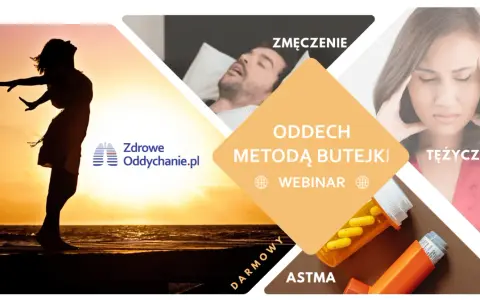 Webinar "Oddech metodą Buteyki" dla osób zmagających się ze zmęczeniem, dusznościami i astmą.
