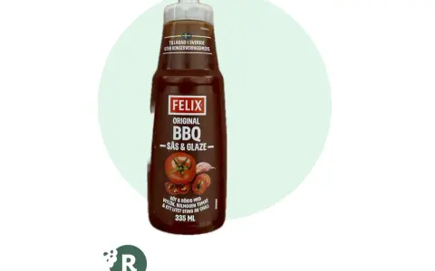 Felix Original BBQ sås & glaze, tillagad i Sverige. Söt och rökig med vitlök, solmogen tomat och ett litet sting av chili.