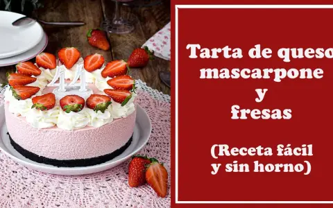 ¿Antojo? Postres con mascarpone: fáciles, cremosos y sin horno