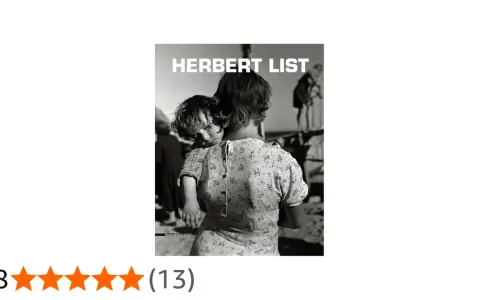 Copertina del libro "HERBERT LIST" con una madre che abbraccia il suo bambino.