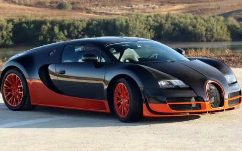 Bugatti Veyron ile ma koni? Odkryj moc, która zaskakuje!