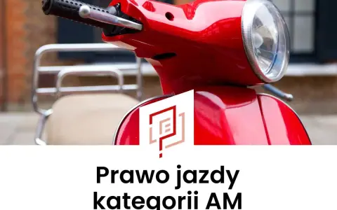 Czerwony skuter, idealny do zdobycia prawa jazdy kategorii AM. Wolność na dwóch kółkach czeka!