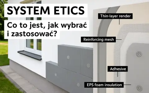 System ETICS: warstwy ocieplenia domu z EPS, siatką zbrojącą i tynkiem. Poznaj szczegóły montażu.