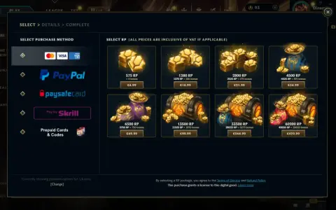 Riot Points (RP) w Polsce: Cennik, zakup i mądre wydawanie