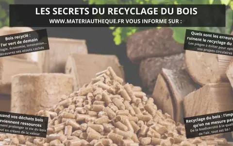 Le recyclage du bois de construction transforme les déchets en ressources précieuses. Découvrez ses secrets et ses impacts.