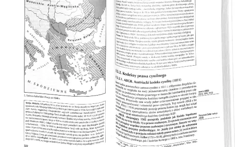 Mapa Bałkanów i Turcji z zaznaczonymi państwami i imperiami.
