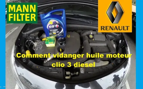 Clio 3 Diesel: Huile moteur, FAP, RN0720, 5W30 - Ne vous trompez plus !