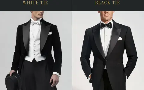 Uomo con smoking nero e papillon nero, pronto per un evento formale.