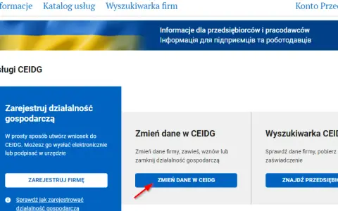 Jak sprawdzić czy firma istnieje CEIDG? Na stronie biznes.gov.pl znajdziesz wyszukiwarkę firm.