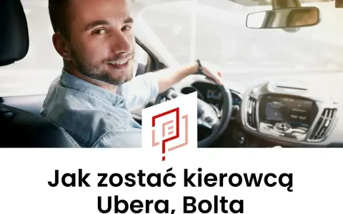 Uśmiechnięty mężczyzna za kierownicą samochodu. Dowiedz się, jak zostać kierowcą Ubera i zacząć zarabiać.