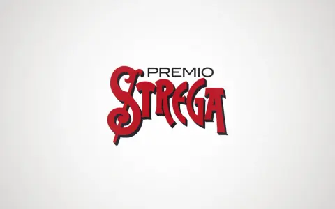 The words "PREMIO STREGA" in a stylized red font with a black outline on a white background.