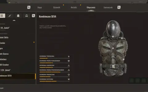 Kombinezon SEVA w grze STALKER 2, dostępny przez Game Pass, oferuje ochronę termiczną, chemiczną i fizyczną.