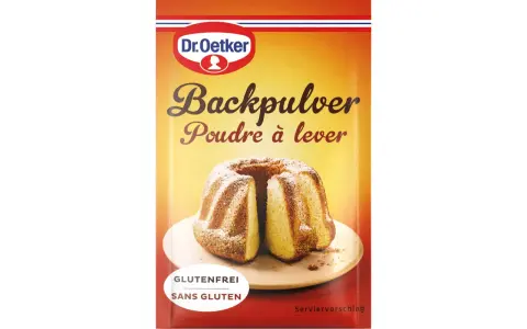 Dr. Oetker Backpulver, das ist backpulver glutenfrei, für einen köstlichen Gugelhupf.
