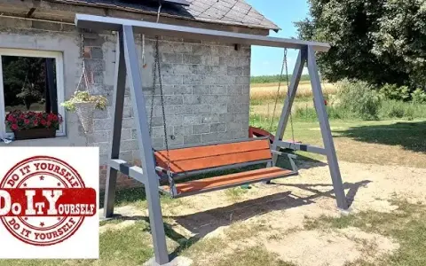Huśtawka ogrodowa DIY: Zbuduj swoją od projektu po montaż!