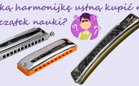 Trzy harmonijki ustne: chromatyczna, diatoniczna "Session Steel" i ozdobna. Idealne na początek nauki gry na harmonijce.