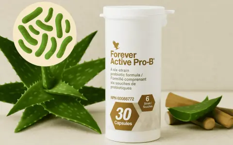 Forever Active Pro-B - probiotyk dla zdrowia jelit, z aloesem i bakteriami.