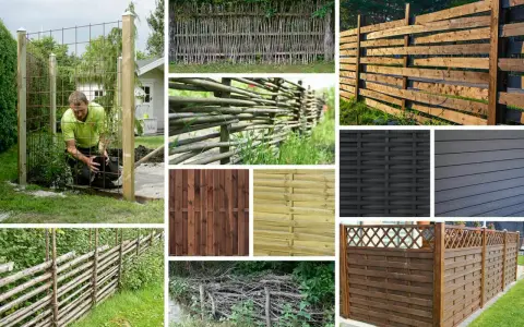 Här finns inspiration för att bygga billigt staket med olika material och stilar, från naturmaterial till trä och komposit.