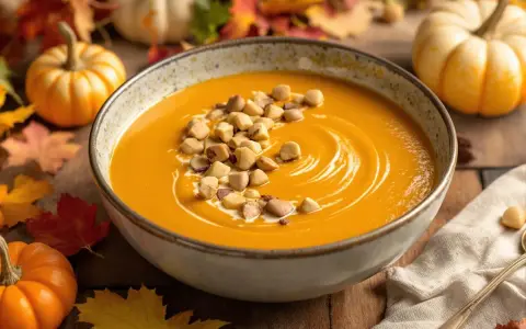 Velouté potimarron châtaigne : la recette automnale parfaite (sans éplucher !)