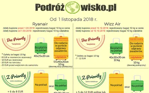 Bagaż Ryanair na lotnisku: Ile kosztuje i jak uniknąć przepłacania?