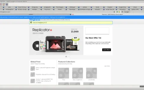 Szukaj obudowy do Raspberry Pi 3 na Thingiverse, platformie z projektami do druku 3D.