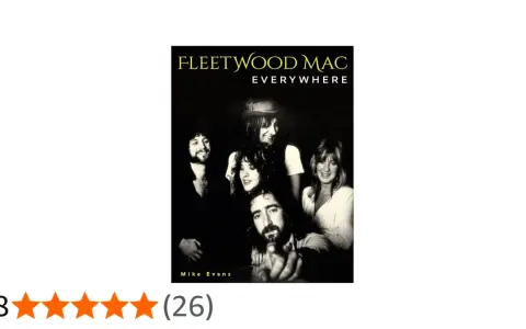 Okładka albumu Fleetwood Mac "Everywhere" z wizerunkiem zespołu. Doskonałe utwory tej legendy rocka.
