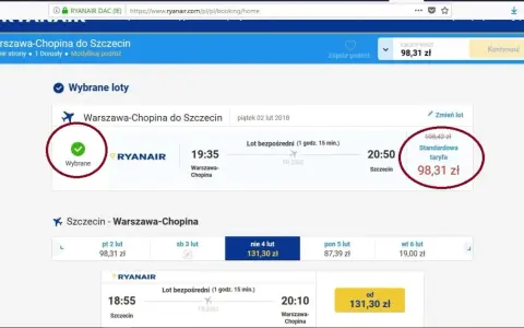Najtańsze bilety Ryanair: Kiedy kupić? Sprawdź kalendarz!