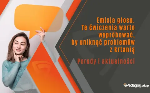 Kobieta z dymkiem myśli. Teksty logopedyczne do czytania dla dorosłych pomagają uniknąć problemów z krtanią. Porady i aktualności.