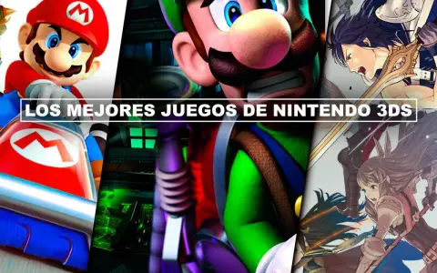 Mario, Luigi y personajes de Fire Emblem en un collage que celebra los mejores 3DS games.