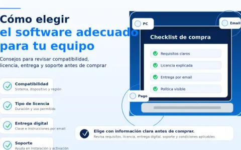 Guía para elegir el **software** **sii** adecuado: revisa compatibilidad, licencia, entrega y soporte. Checklist de compra con requisitos claros, licencia explicada y entrega por email.